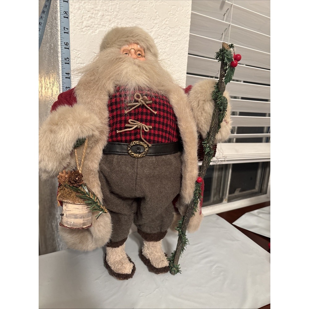 Vintage Style Christmas Standing Santa Claus